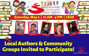 Local Authors & Community Groups Needed for Children's Book Festival