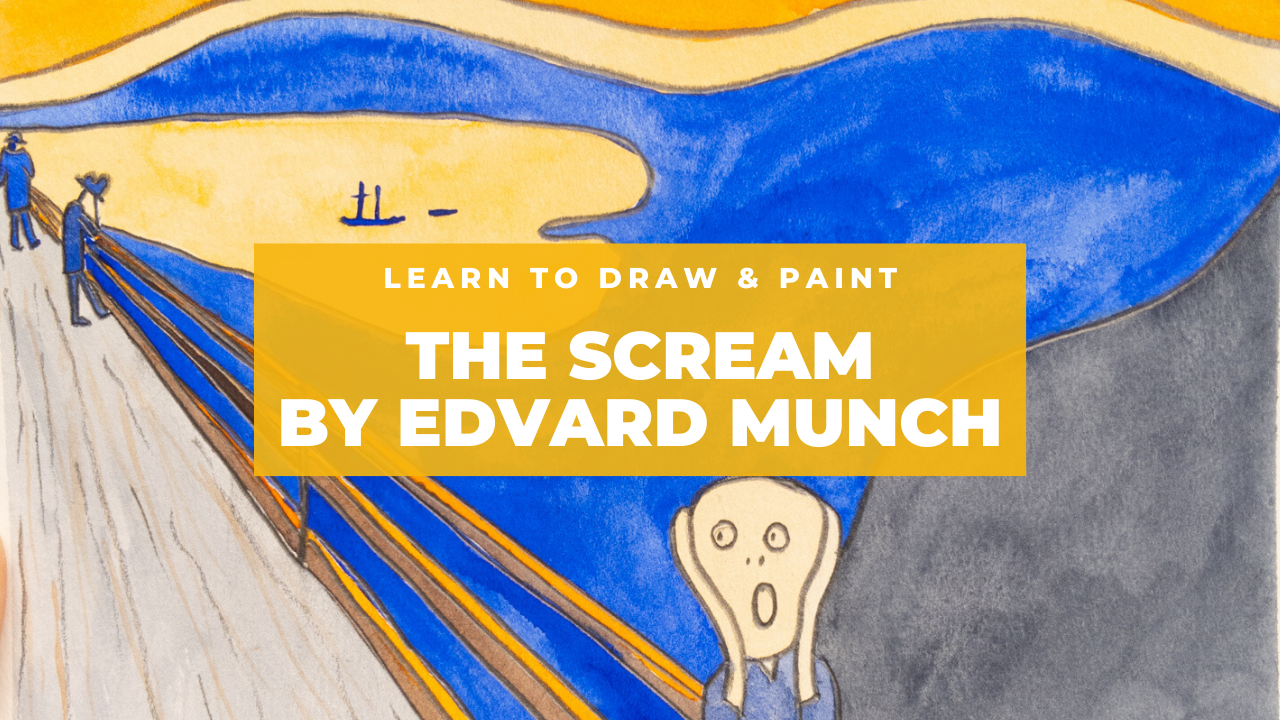 Munch The Scream tutorial YT thumb